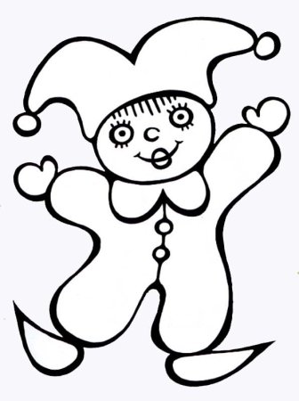 Петрушка раскраска