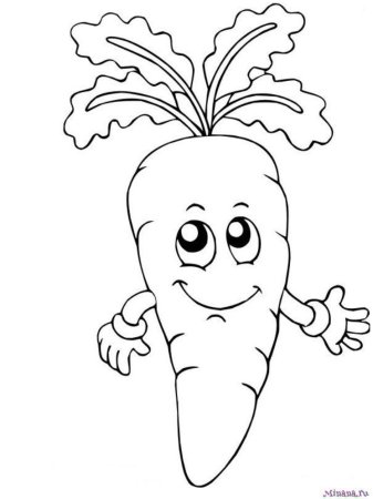 Помидор раскраска