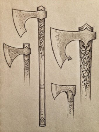 Боевой топор татаро Монгол