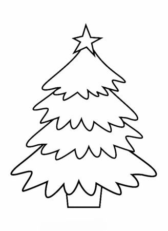 Елка для рисования