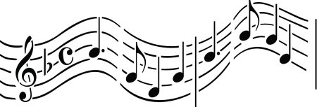 Ноты шаблоны для вырезания