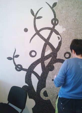 Жидкие обои рисунки