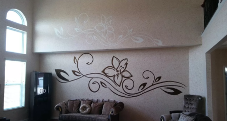 Жидкие обои узоры