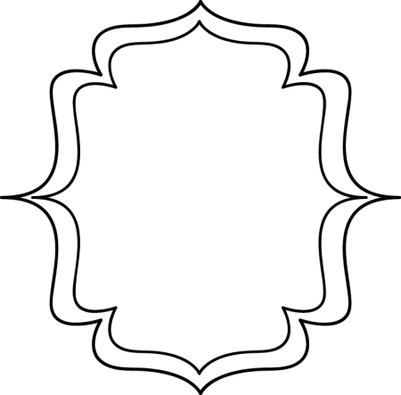 Фигурная рамка