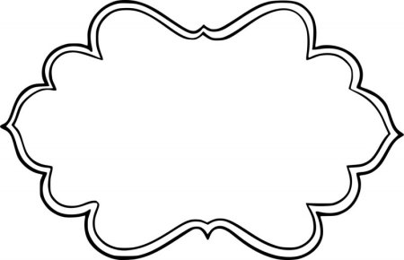 Фигурная рамка