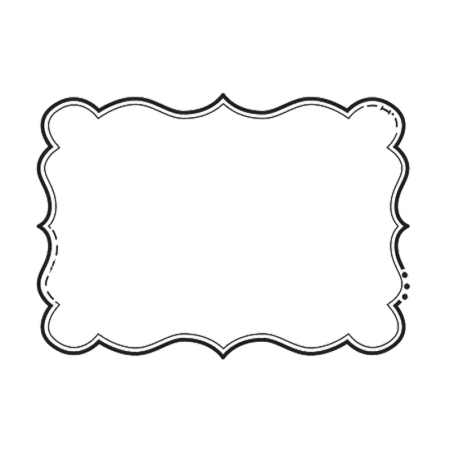 Фигурная рамка