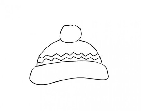 Шапка раскраска