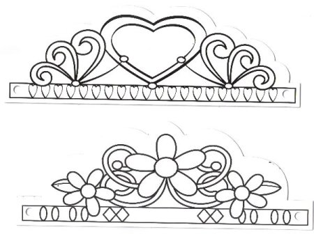 Трафарет для салфетницы из джута