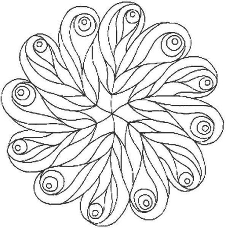 Джутовая филигрань салфетница схема