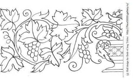 Церковный орнамент Виноградная лоза