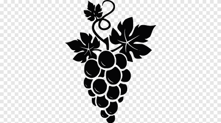 Трафарет Виноградная лоза