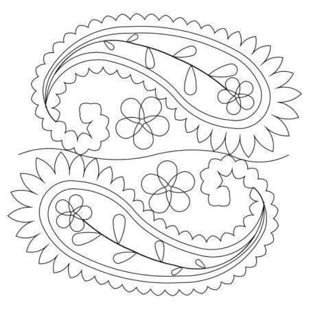 Стилизованные растительные мотивы