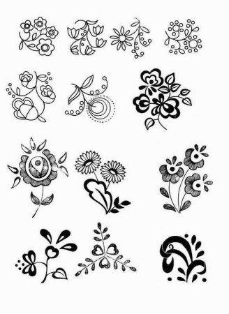 Симметричные узоры для рисования