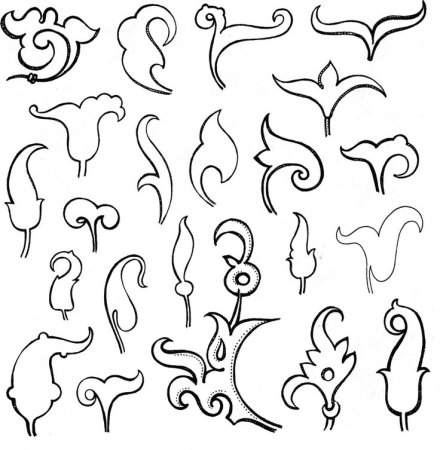 Растительный орнамент древней Греции