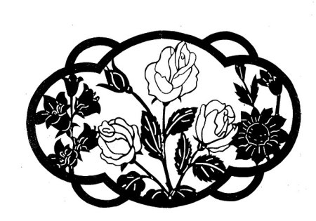 Цветы для выжигания по дереву красивые