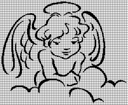 Ангелочек вектор