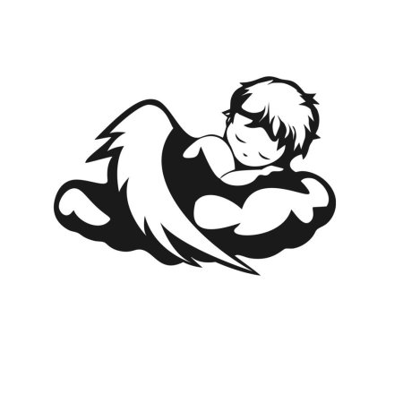 Ангел векторное изображение