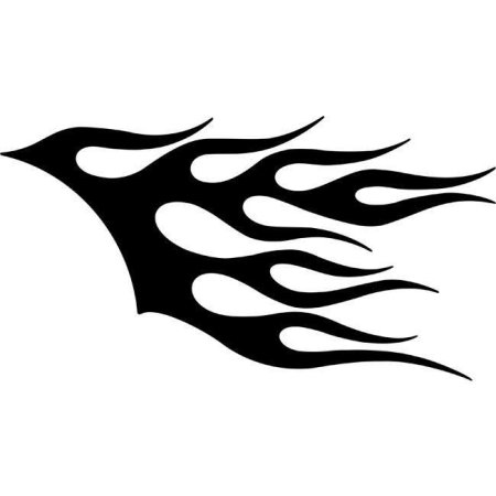 Трафареты пламя для аэрографии