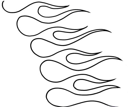 Пламя тату эскизы