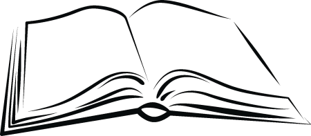 Книга вектор на белом фоне