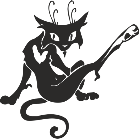 Тату кошка эскизы