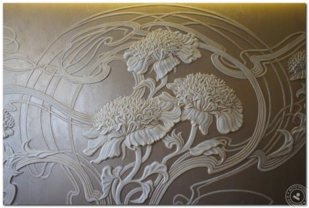 Художественная лепнина на стенах