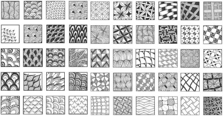 Графический орнамент простой