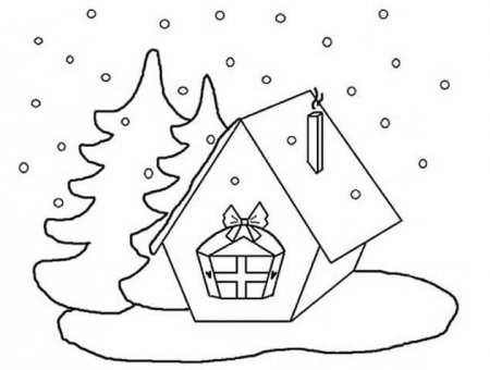 Новогодние трафареты на ок