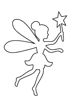 Трафареты Фея
