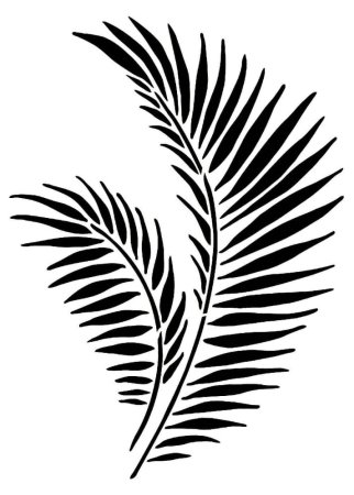 Лист пальмы