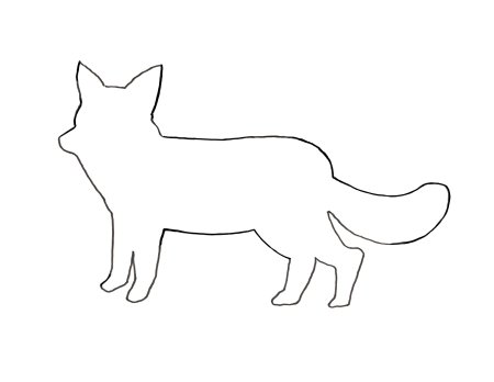 Силуэты животных для вырезания из бумаги
