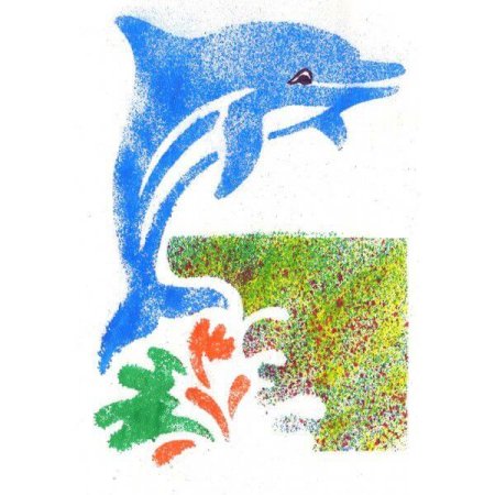 Набрызг техника рисования