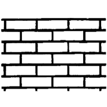 Трафарет кирпичной кладки