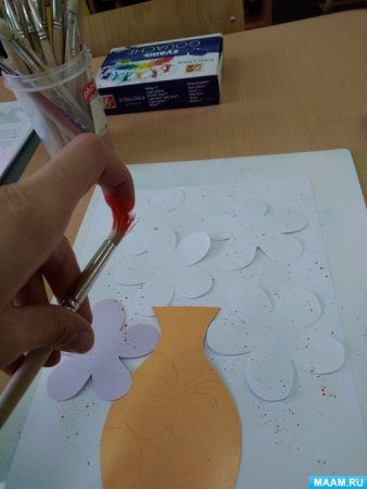 Рисование набрызгом