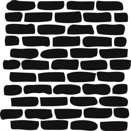 Трафарет кирпичной кладки