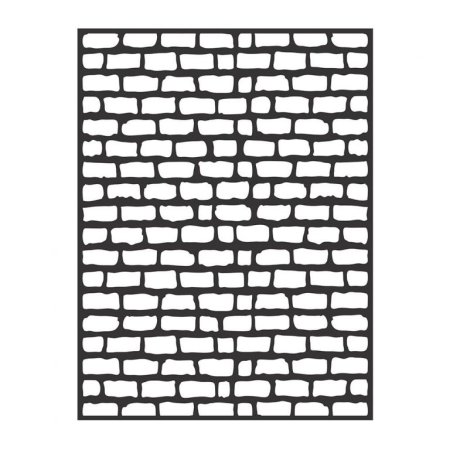 Трафарет камень на стену