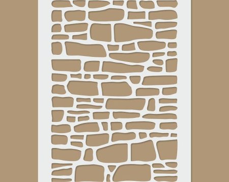 Трафарет кирпичной кладки