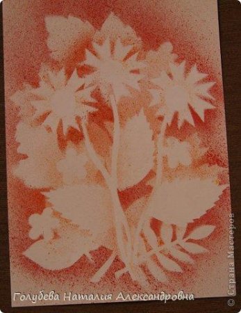 Рисование в технике набрызг