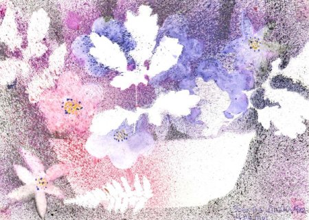 Нетрадиционные техники рисования набрызг