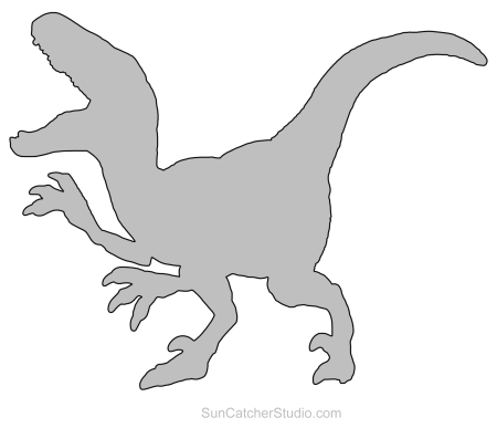Динозавры для вырезания