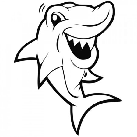 Акулы мультяшные