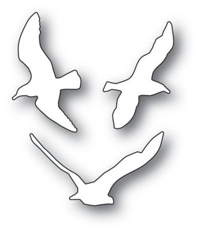 Трафареты чаек
