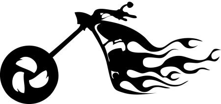 Мотоцикл для вырезания