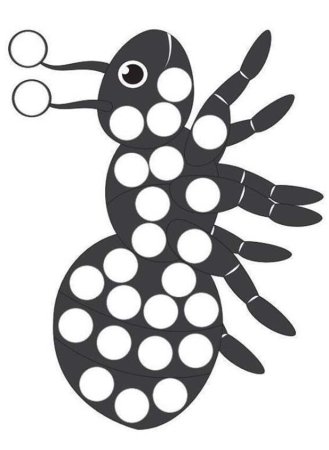 Трафареты для рисования пальчиками