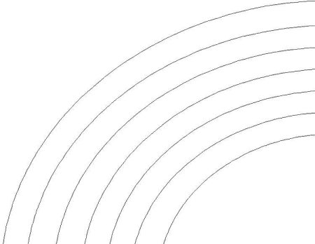 Раскраска Радуга с облаками