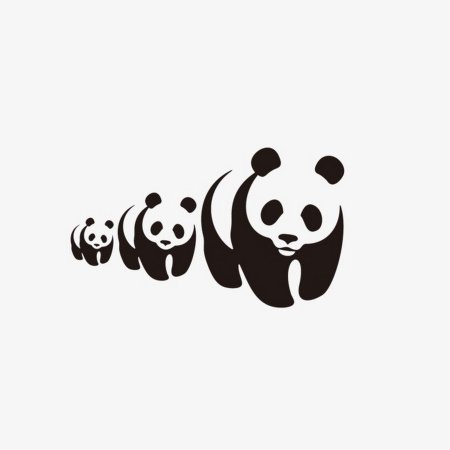 Стилизованная Панда