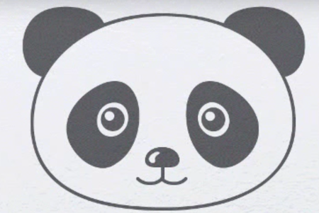 Мордочка панды