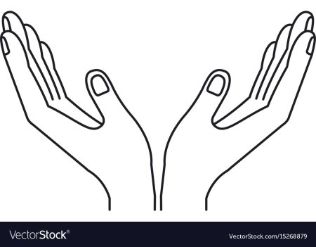 Трафарет руки