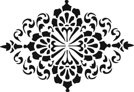 Трафаретные узоры