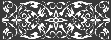 Арабский орнамент бордюр